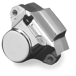 PartzBiz HD TR601732 - Biker's Choice Chrome Rear Brake Caliper & Bracket for '02-'07 Harley FLT | PartzBiz HD TR601732 - Biker's Choice Chrome Rear Brake Caliper & Bracket for '02-'07 Harley FLT |
