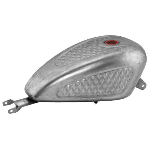 PartzBiz HD: 4422410-Biker's Choice Diamond Style 3.3 แกลลอน ถังน้ำมันเชื้อเพลิง 07-18 Harley Sportster XL 483129 63585D