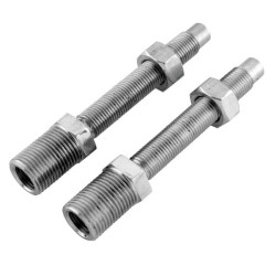 PartzBiz HD TR489647 - Biker's Choice Stainless Steel Adjustable Lowering Kit Harley Softail FXST FLST 00-17