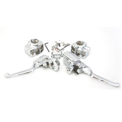 PartzBiz HD TR601746 - ตัวควบคุมแฮนด์มอเตอร์ไซค์ Bikers Choice Chrome สำหรับ Harley Touring Models 08-13 - 601746 84703 PartzBiz HD TR601746 - ตัวควบคุมแฮนด์มอเตอร์ไซค์ Bikers Choice Chrome สำหรับ Harley Touring Models 08-13 - 601746 84703