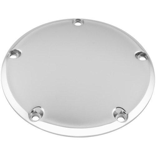 PartzBiz HD: 4422364-Bikers Choice Chrome Smooth 5 Hole Derby Domed Cover Harley Twin Cam 99-16 | 75961 PartzBiz HD: 4422364-Bikers Choice Chrome Smooth 5 Hole Derby Domed Cover Harley Twin Cam 99-16 | 75961