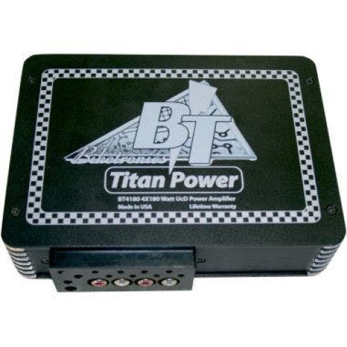 PartzBiz HD: 4422316-Biketronics BT4180 720 Watt Compact Titan Amp 180 Watt X 4 Channel