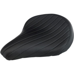 PartzBiz HD DS08060065 - Biltwell 4001-105 Black Tuck N Roll Solo Seat สำหรับรถจักรยานยนต์ Universal Custom Harley-Davidson Metric Custom Universal ผลิต Street vintage chopper bike 0806-0065 08060065