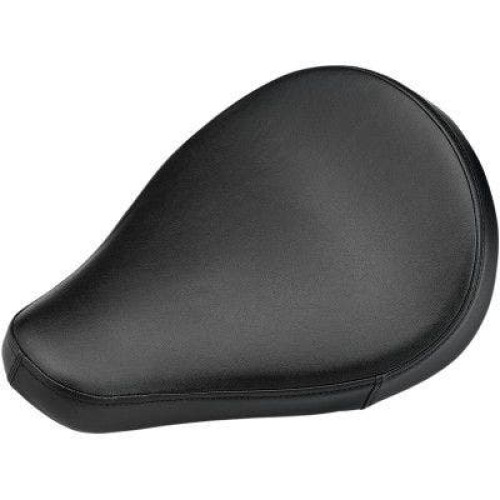 PartzBiz HD: 4422274-Biltwell 4005-103 Black Smooth Midline Solo Seat for Harley Rigid Custom Bobber