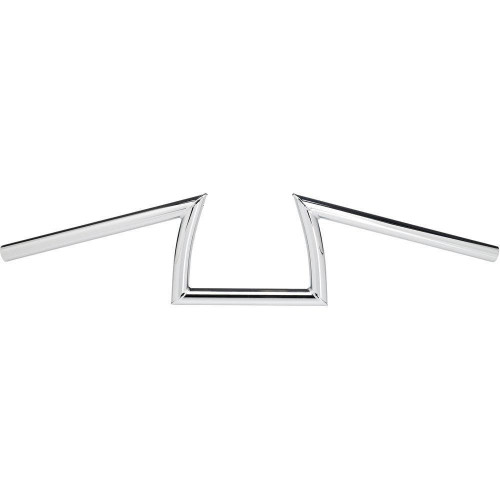 PartzBiz HD: 4422284-Biltwell 6001-1056 1" Keystone Smooth Slotted Chrome Handlebar Harley Metric 0601-5110 06015110 davidson sx650 shadow virago vulcan intruder bobber chopper motorcycle 
