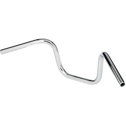 PartzBiz HD DS06015646 - Biltwell 6005-1057 1" Chump Slotted Chrome Handlebar Harley Metric 0601-5116 06015116 davidson sx650 shadow virago vulcan intruder bobber chopper motorcycle 