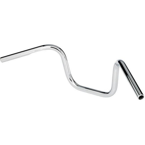 PartzBiz HD: 4422248-Biltwell 6005-1057 1" Chump Slotted Chrome Handlebar Harley Metric 0601-5116 06015116 davidson sx650 shadow virago vulcan intruder bobber chopper motorcycle 