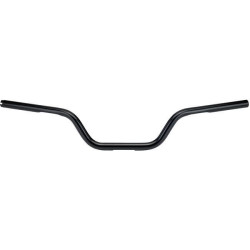 PartzBiz HD DS06014641 - Biltwell 6009-2015 Black Tracker High 4" Rise 1" Handlebar for TBW Harley Sportster XL Custom Dirt Track Vintage Street Motorcycle 0601-4641 06014641
