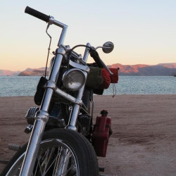 PartzBiz HD DS06015126 - Biltwell 6010-1056 1" Zed Smooth Slotted Chrome Handlebar Harley Metric 0601-5126 06015126 davidson sx650 shadow virago vulcan intruder bobber chopper motorcycle 
