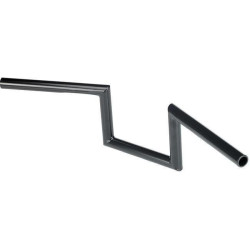 PartzBiz HD DS06015125 - Biltwell 6010-2016 1" Zed Smooth Slotted Black Handlebar Harley Metric 0601-5125 06015125 davidson sx650 shadow virago vulcan intruder bobber chopper motorcycle 