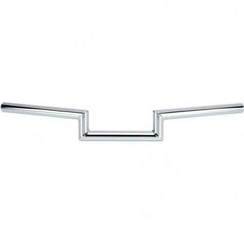 PartzBiz HD: 4422222-Biltwell 6011-1052 Chrome Maynard 2" Rise 1" Non-Dimpled Handlebars Harley & Custom Street Raked Sport Softail Drag Fat Bob Motorcycle Chopper 0601-2347 06012347