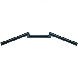 PartzBiz HD DS06012348 - Biltwell 6011-2011 Black Maynard 2" Rise 1" Dimpled Handlebars Harley & Custom Street Raked Sport Softail Drag Fat Bob Motorcycle Chopper 0601-2348 06012348