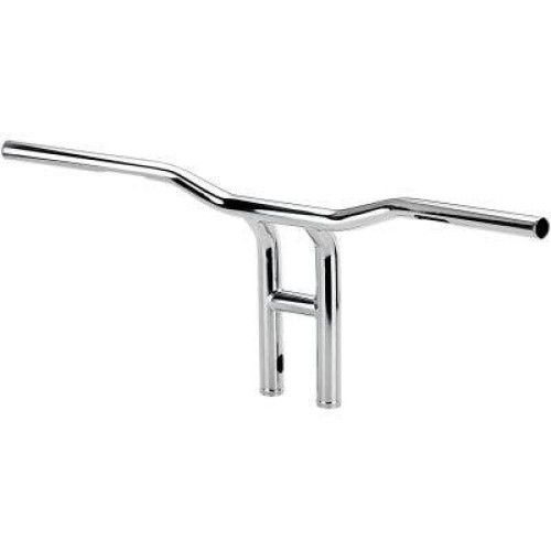 PartzBiz HD: 4422186-Biltwell 6262-1053 12" Tyson XL Pullback 1" Chrome T-Bar Smooth Slotted Harley Handlebar 6262-1053 62621053 davidson XS650 shadow virago vulcan intruder bobber chopper motorcycle 
