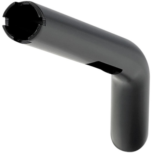 PartzBiz HD: 4422199-Biltwell 6308-2015 O/S Tracker Mid Black 1" TBW Slotted Handlebar Harley 0601-5153 06015153 davidson XS650 shadow virago vulcan intruder bobber chopper motorcycle 