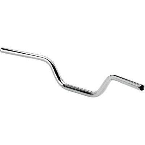 PartzBiz HD: 4422159-Biltwell 6309-1055 O/S Tracker High Chrome 1" TBW Slotted Handlebar Harley 0601-5158 06015158 davidson XS650 shadow virago vulcan intruder bobber chopper motorcycle 