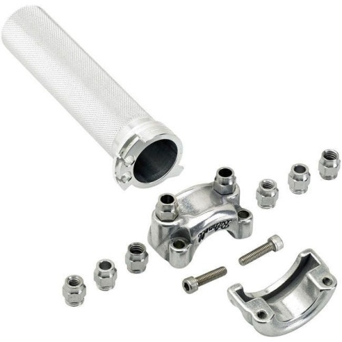 PartzBiz HD: 4422145-Biltwell 6602-303-01 คันเร่งอะลูมิเนียมขัดเงาสำหรับวิสกี้สำหรับบาร์ขนาด 1” พร้อมชอปเปอร์สายเคเบิลแบบคู่ ชอปเปอร์แบบยึดถนนรถจักรยานยนต์แบบกำหนดเอง อุปกรณ์ควบคุมด้วยมือเปลี่ยนใหม่ 0632-0628 06320628