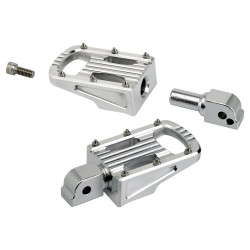 PartzBiz HD DS16202169 - Biltwell 7005-303-04 Punisher Footpeg Passenger Polished Harley M8 Softail 18-20 PartzBiz HD DS16202169 - Biltwell 7005-303-04 Punisher Footpeg Passenger Polished Harley M8 Softail 18-20