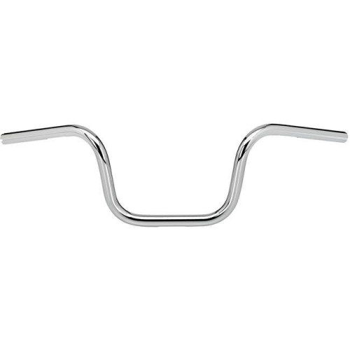 PartzBiz HD: 4422062-Biltwell Chrome Chumps 12" Rise 1" Handlebars Notched for TBW Harley & Metric Custom Street Raked Sport Softail Drag Fat Bob Motorcycle Chopper 0601-4636 06014636 PartzBiz HD: 4422062-Biltwell Chrome Chumps 12" Rise 1" Handlebars Notched for TBW Harley & Metric Custom Street Raked Sport Softail Drag Fat Bob Motorcycle Chopper 0601-4636 06014636