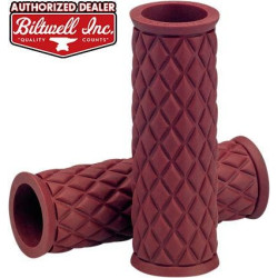 PartzBiz HD DS06302326 - Biltwell Oxford 6706-0301 Oxford Alumicore 1” Grip Set Replacement Sleeve | 6706-0301
