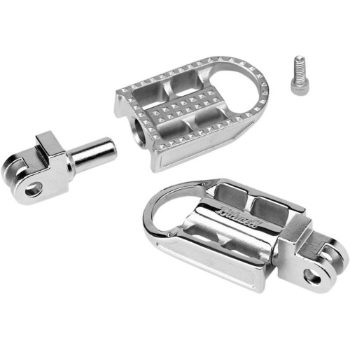 PartzBiz HD: 4422021-Purchase Biltwell Raw Polished Mushman Foot Pegs H-D For Harley-Davidson male Mount Applications FP-MSH-SS-PS From Your H-D Aftermarket Superstore Eastern Performance Cycles