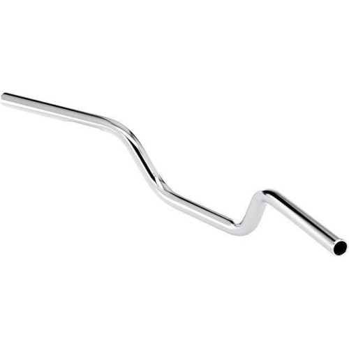 PartzBiz HD: 4421997-Bitlwell 6009-1056 1" Tracker High Smooth Slotted Chrome Handlebar Harley Metric Custom 0601-5124 06015124 davidson sx650 shadow virago vulcan intruder bobber chopper motorcycle 