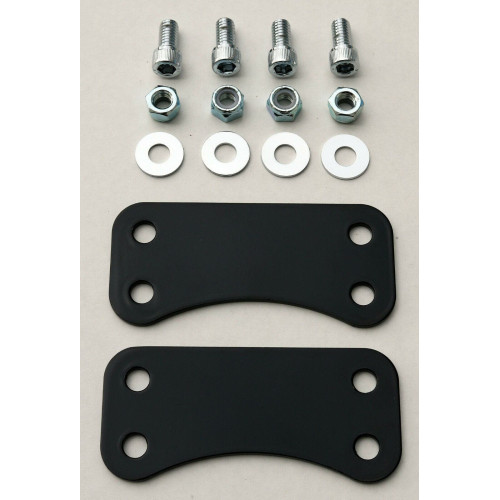 PartzBiz HD: 4422004-Black 1" Fender Spacer Lift Bracket Kit Harley Touring FLH/T 14-Up BEST FOR ELECTRA SOFTAIL ROAD STREET GLIDE DYNA SPORTSTER PartzBiz HD: 4422004-Black 1" Fender Spacer Lift Bracket Kit Harley Touring FLH/T 14-Up BEST FOR ELECTRA SOFTAIL ROAD STREET GLIDE DYNA SPORTSTER