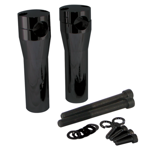 PartzBiz HD: 4421977-Black 5" Handlebar Riser Set Harley Springers And Customs Top Thru Bolt 41021 PartzBiz HD: 4421977-Black 5" Handlebar Riser Set Harley Springers And Customs Top Thru Bolt 41021