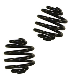 PartzBiz HD MU27928 x 2 - Black Solo Seat Springs 2" Height Pair for Harley & Custom Satin Black Barrel Springs 27928 PartzBiz HD MU27928 x 2 - Black Solo Seat Springs 2" Height Pair for Harley & Custom Satin Black Barrel Springs 27928