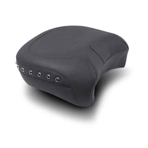 PartzBiz HD: 4421915-Mustang Seats Black Studded Recessed Rear Passenger Pillon Seat Harley 97-17 FL | 79112 PartzBiz HD: 4421915-Mustang Seats Black Studded Recessed Rear Passenger Pillon Seat Harley 97-17 FL | 79112