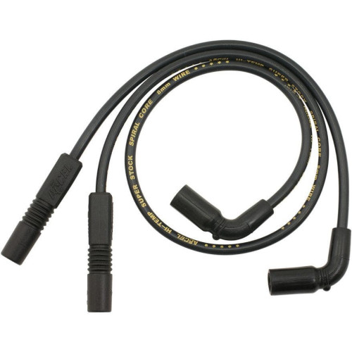 PartzBiz HD: 4421850-Accel 8mm Black Spark Plug Wire Set for Harley Touring FLHT/FLHX/FLTR 09-15 | 171111-K PartzBiz HD: 4421850-Accel 8mm Black Spark Plug Wire Set for Harley Touring FLHT/FLHX/FLTR 09-15 | 171111-K
