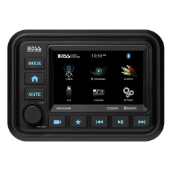 PartzBiz HD WP63-8304 - Boss Bluetooth Black 1000 watt Amplifier 4 3” Speaker Motorcycle ATV Sound System |. เครื่องใช้ไฟฟ้าภายในบ้าน MCBK470B