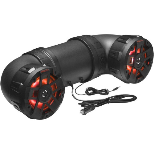 PartzBiz HD: 4421840-Boss Audio RGB 6.5 inch Bluetooth Speaker Tube for ATV Weatherproof