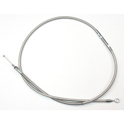 PartzBiz HD BA667-08SC/6 - Braided Stainless Clutch Cable Harley Touring + 6 Over Stock FLHT FLHX 08-13 | 667-08SC/6 PartzBiz HD BA667-08SC/6 - Braided Stainless Clutch Cable Harley Touring + 6 Over Stock FLHT FLHX 08-13 | 667-08SC/6