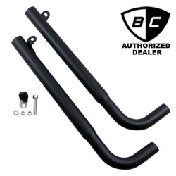 PartzBiz HD DS18113603 - British Customs BC902-056-BR Brushed Drag Performance Pipes 17-19 Triumph Bobber 1811-3603 18113603 PartzBiz HD DS18113603 - British Customs BC902-056-BR Brushed Drag Performance Pipes 17-19 Triumph Bobber 1811-3603 18113603