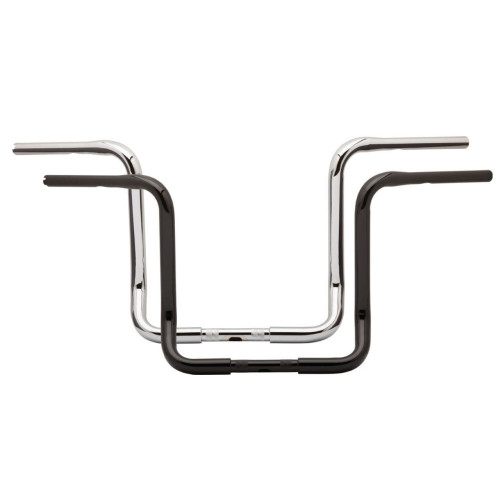 PartzBiz HD: 4421734-Burly 13" Black Bagger Ape Hanger Handlebars for Harley FLH/T 86-14 - B12-2001B