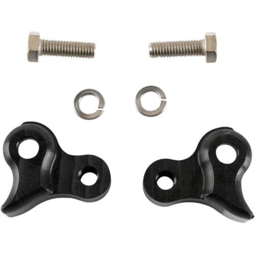 PartzBiz HD: 4421706-Burly Black Rear Lowering Blocks Kit For Harley Touring Flh Flt 02-08 | B28-42007 PartzBiz HD: 4421706-Burly Black Rear Lowering Blocks Kit For Harley Touring Flh Flt 02-08 | B28-42007