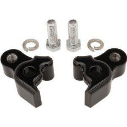 PartzBiz HD B28-42008 - Burly Black Rear Lowering Blocks Kit For Harley Touring Flh Flt 09-13 | B28-42008 PartzBiz HD B28-42008 - Burly Black Rear Lowering Blocks Kit For Harley Touring Flh Flt 09-13 | B28-42008