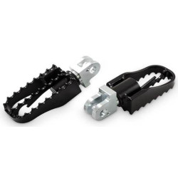 PartzBiz HD B13-1006B - Burly Brand B13-1006B พักเท้าหลัง MX Style Triumph Bonneville Scrambler '18+ 18-19 black Controls