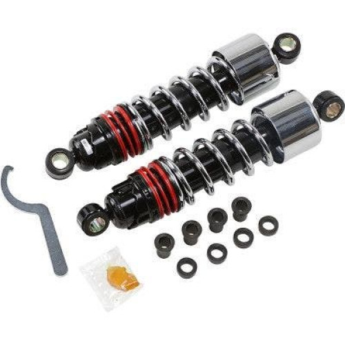 PartzBiz HD: 4421575-Burly Brand B28-1206 Chrome 11.5 ” Slammer Plus Lowering Shocks Harley XL 04-Up best for Performance ติดตั้งโบลท์บน 1310-1969 PartzBiz HD: 4421575-Burly Brand B28-1206 Chrome 11.5 ” Slammer Plus Lowering Shocks Harley XL 04-Up best for Performance ติดตั้งโบลท์บน 1310-1969