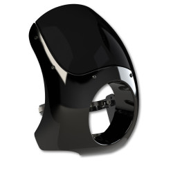 PartzBiz HD B10-0000 - Burly ยี่ห้อ Outlaw ABS Fairing Harley XL FXD FXR w/ 35 มม.-49 มม.ท่อตะเกียบ | B10-0000