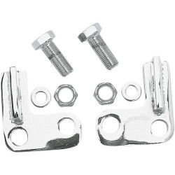 PartzBiz HD B28-276CH - Burly Chrome ด้านหลัง Lowering Blocks Kit สำหรับ Harley Sportster L89-99 | B28-276CH PartzBiz HD B28-276CH - Burly Chrome ด้านหลัง Lowering Blocks Kit สำหรับ Harley Sportster L89-99 | B28-276CH