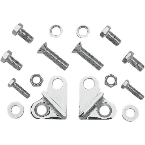 PartzBiz HD: 4421491-Burly Chrome Rear Lowering Blocks Kit For Harley Touring Flh Flt 85-96 | B28-275CH PartzBiz HD: 4421491-Burly Chrome Rear Lowering Blocks Kit For Harley Touring Flh Flt 85-96 | B28-275CH