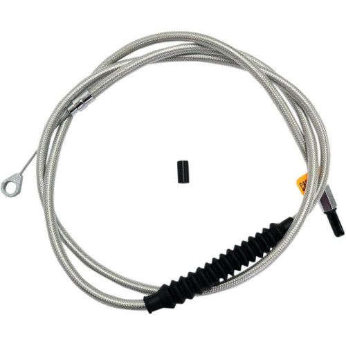 PartzBiz HD: 4421425-La Choppers Stainless Steel Braided Clutch Cable 08-13 FLH/T W/ 18-20 Bars-LA-8010C19 PartzBiz HD: 4421425-La Choppers Stainless Steel Braided Clutch Cable 08-13 FLH/T W/ 18-20 Bars-LA-8010C19