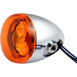 PartzBiz HD DS8887A - Chris Products 8887A Chrome Amber Bullet Style Universal 12V ไฟเลี้ยวรถจักรยานยนต์ชุดไฟแต่ละดวงไฟกระพริบ Flasher สีส้ม Harley เมตริก CUSTOM Power Sports PartzBiz HD DS8887A - Chris Products 8887A Chrome Amber Bullet Style Universal 12V ไฟเลี้ยวรถจักรยานยนต์ชุดไฟแต่ละดวงไฟกระพริบ Flasher สีส้ม Harley เมตริก CUSTOM Power Sports
