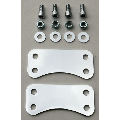 PartzBiz HD: 4421380-Ultima 19-90 Raw 1" Fender Spacer Lift Kit Bracket Harley FLH/T 14-Up BEST FOR ELECTRA SOFTAIL ROAD STREET GLIDE DYNA SPORTSTER