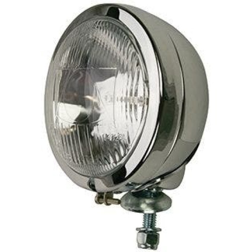 PartzBiz HD: 4421336-Chrome 4.5" Headlight Spotlight OE 68671-69 Harley Heritage Fatboy Touring
