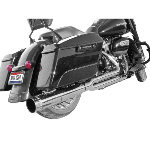 PartzBiz HD: 4421337-Chrome 4.5 ” Power House€†Performance 2into1 Exhaust System Harley M8 Touring 17-20 PartzBiz HD: 4421337-Chrome 4.5 ” Power House€†Performance 2into1 Exhaust System Harley M8 Touring 17-20