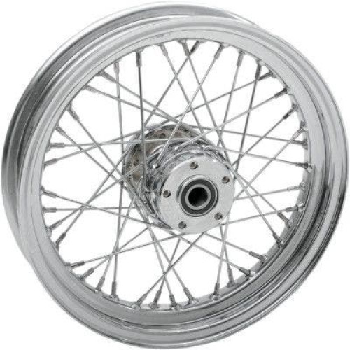 PartzBiz HD: 4421309-Chrome 40 Spoke Laced 16" Rear Wheel Harley 02-07 FLH/T 41052-02 W/O ABS Touring Electra Glide Road Glide Street Glide Road King best new rim upgrade replacement custom chopper bobber Bagger PartzBiz HD: 4421309-Chrome 40 Spoke Laced 16" Rear Wheel Harley 02-07 FLH/T 41052-02 W/O ABS Touring Electra Glide Road Glide Street Glide Road King best new rim upgrade replacement custom chopper bobber Bagger