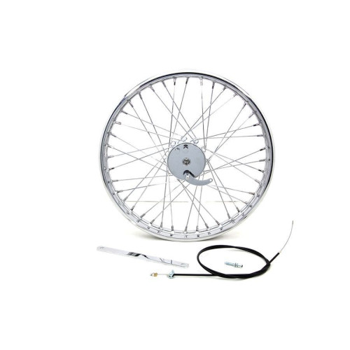 PartzBiz HD: 4421315-V-Twin 52-0383 1.85" x 21" Chrome Chopper Style Wheel 40 Spoke Custom Fit harley best new replacement upgrade rim custom motorcycle Chopper Bobber PartzBiz HD: 4421315-V-Twin 52-0383 1.85" x 21" Chrome Chopper Style Wheel 40 Spoke Custom Fit harley best new replacement upgrade rim custom motorcycle Chopper Bobber