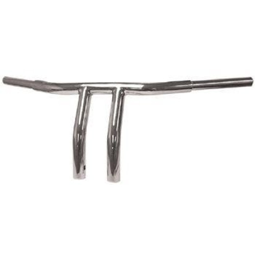 PartzBiz HD: 4421287-Chrome 8" T-Bar Drag Riser Handlebars Harley Big Twin & Sportster 40016 PartzBiz HD: 4421287-Chrome 8" T-Bar Drag Riser Handlebars Harley Big Twin & Sportster 40016